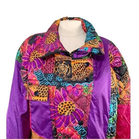 Snuggler Vintage Retro Y2k 90s Jacket Size Medium - Picture 5 of 11